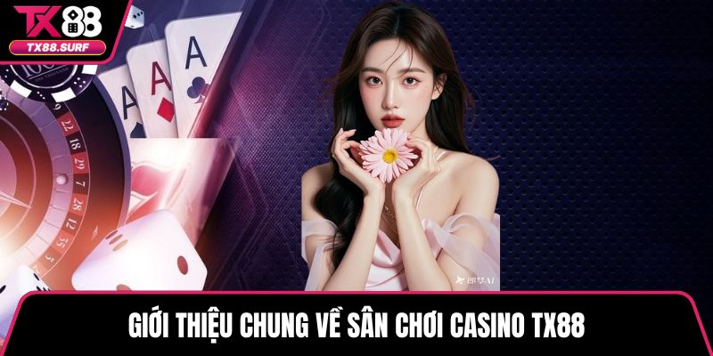 Giới thiệu chung về sân chơi casino TX88